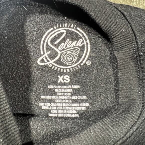 Selena La Leyenda Sweatshirt XS Black Merch Crewneck - Picture 4 of 6